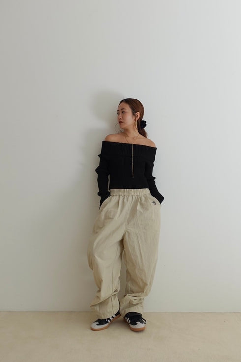 ナイロンドロストパンツ